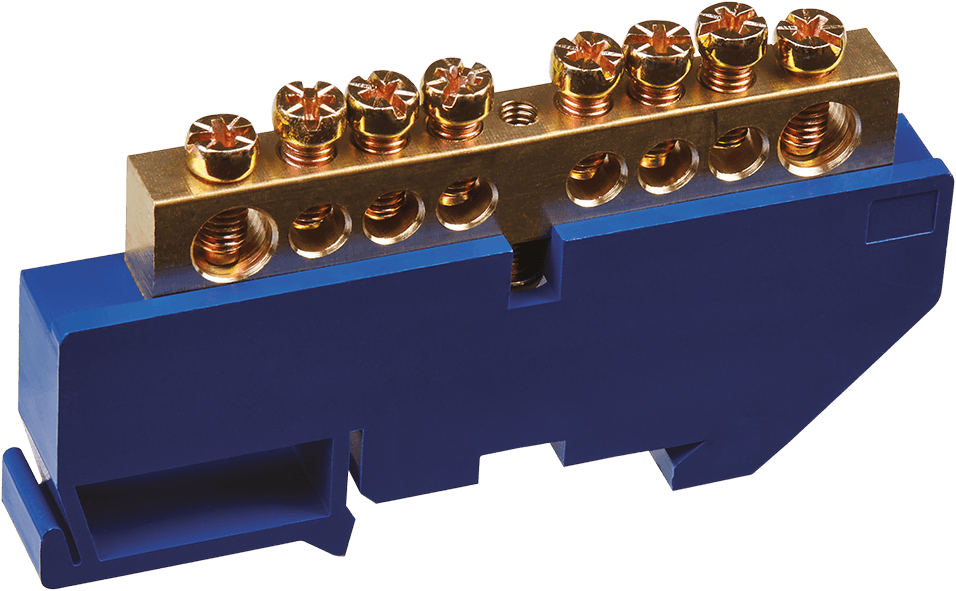 Шина нулевая на DIN-изоляторе NBB-M812-8D/B