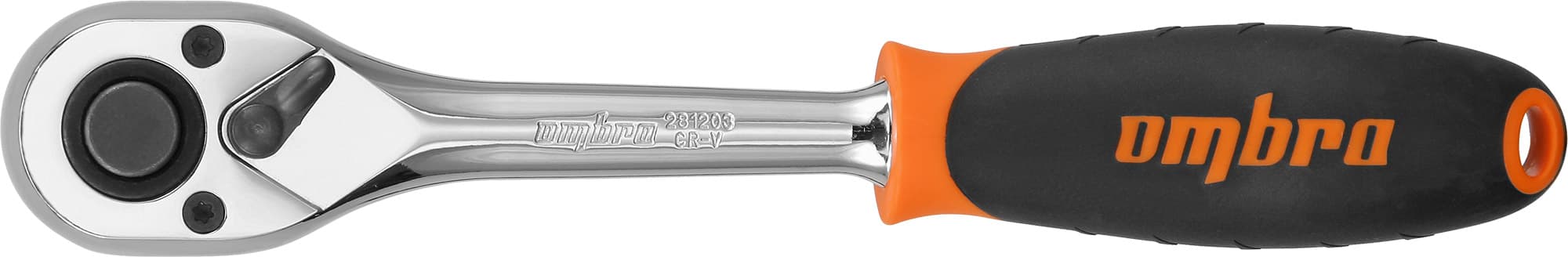 Рукоятка трещоточная 1/2''DR, 48 зубцов, 250 мм
