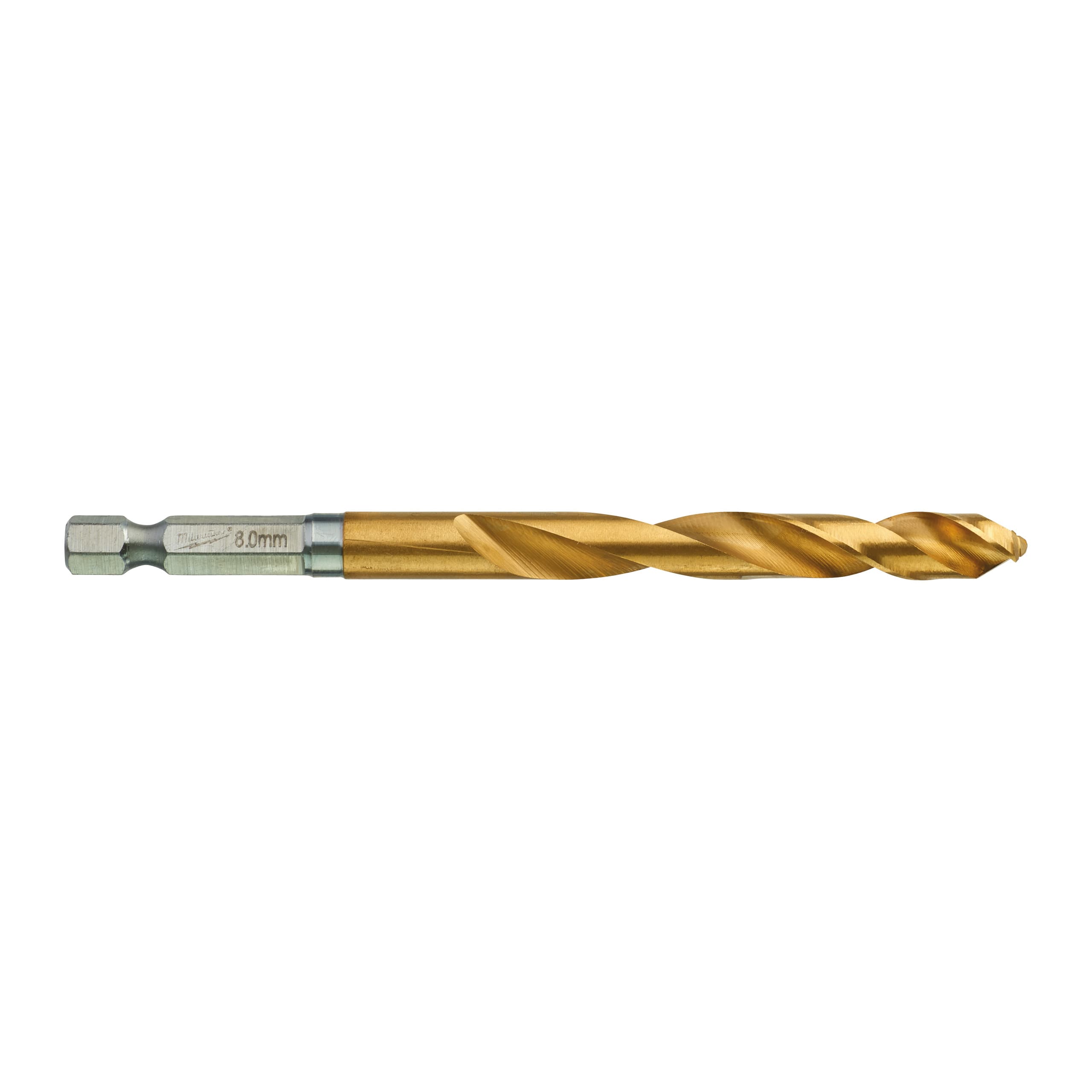 Сверло по металлу RedHEX HSS-G TiN 8 мм