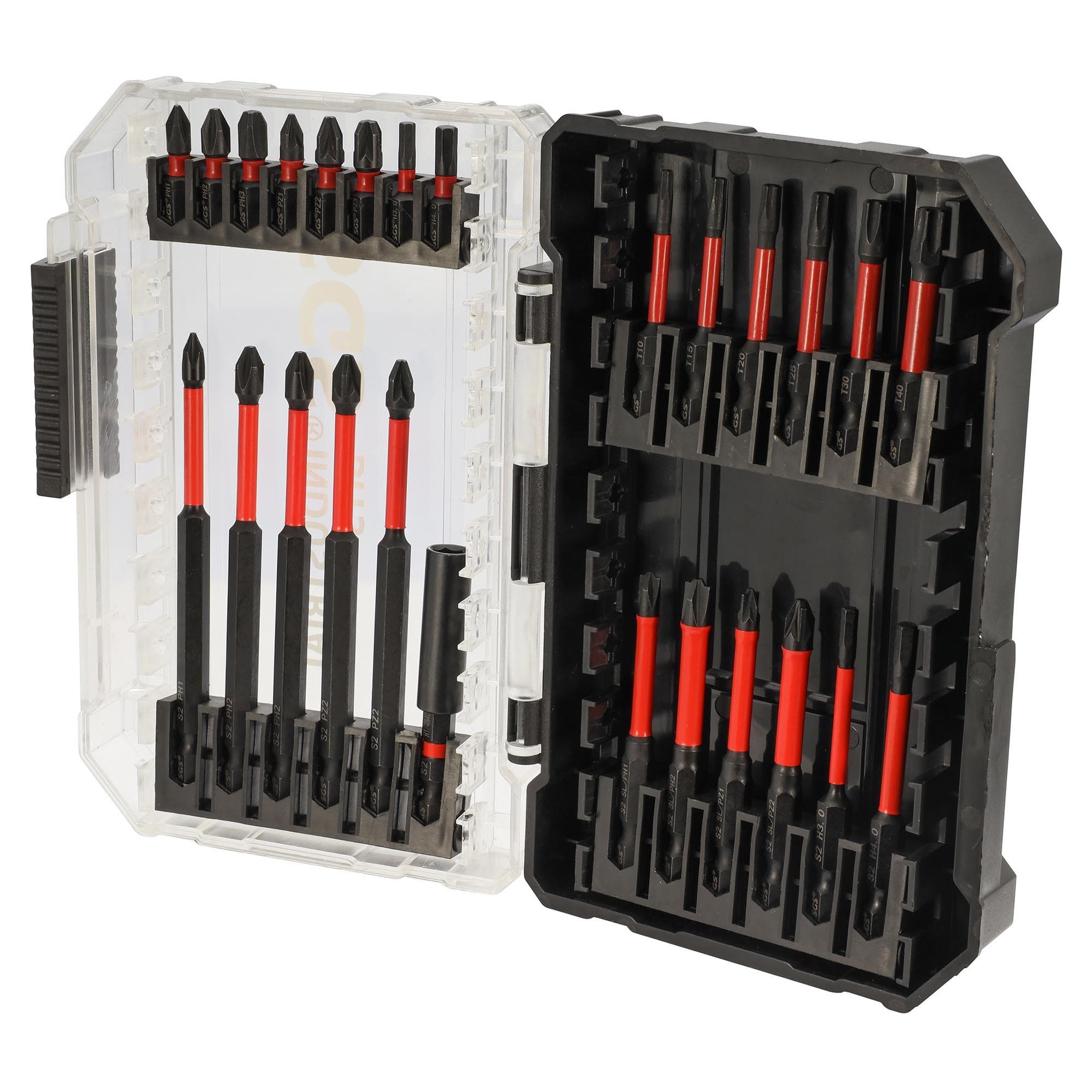 Набор бит PH/PZ/TORX/HEX/PLUS-MINUS S2 26