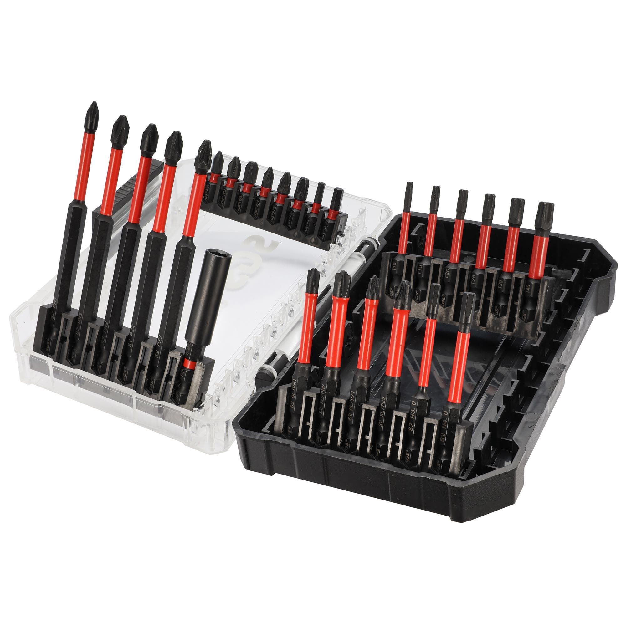 Набор бит PH/PZ/TORX/HEX/PLUS-MINUS S2 26