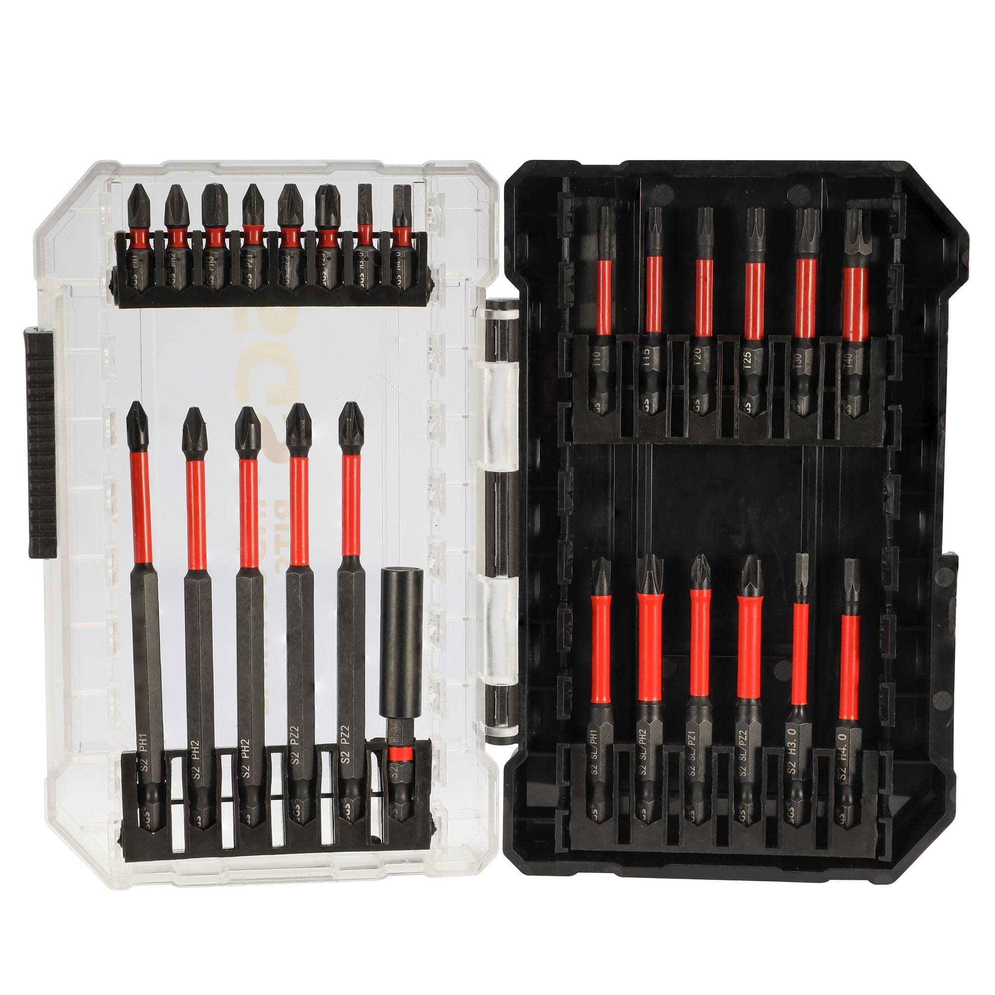 Набор бит PH/PZ/TORX/HEX/PLUS-MINUS S2 26