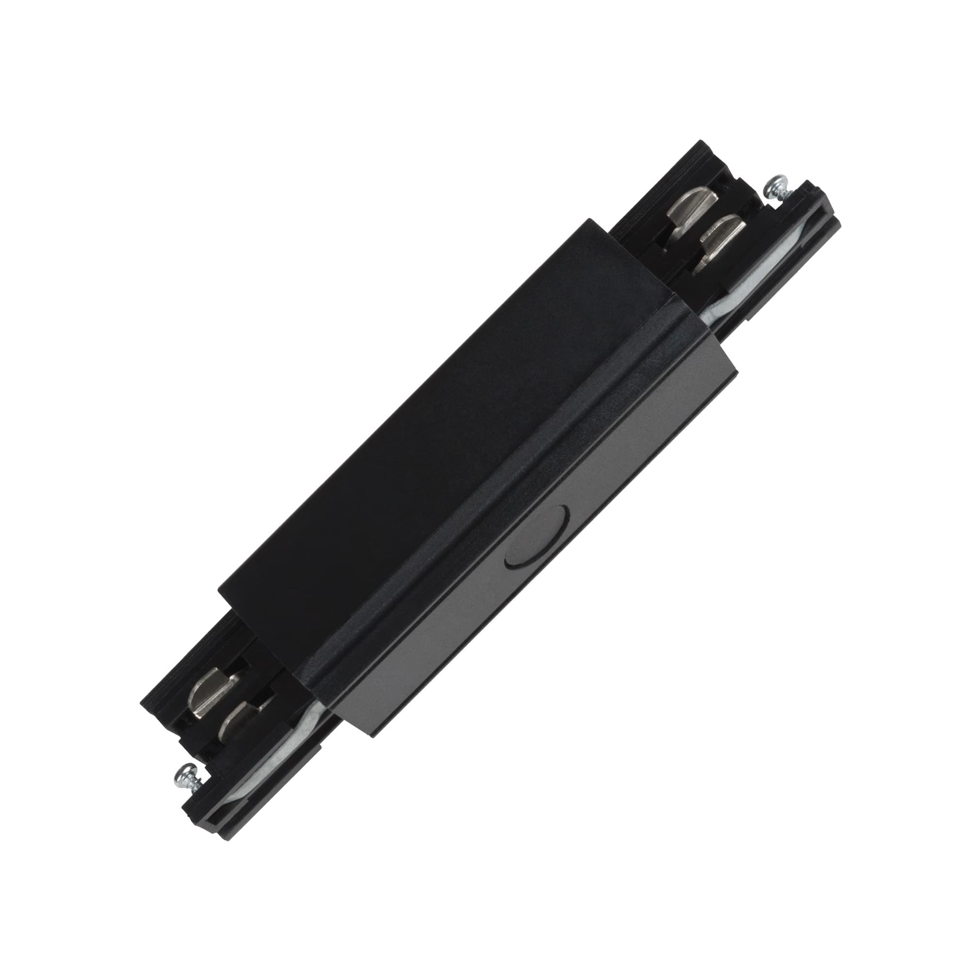 Соединитель для шинопроводов прямой внешний Трехфазный черный UBX-A12 BLACK 1 POLYBAG