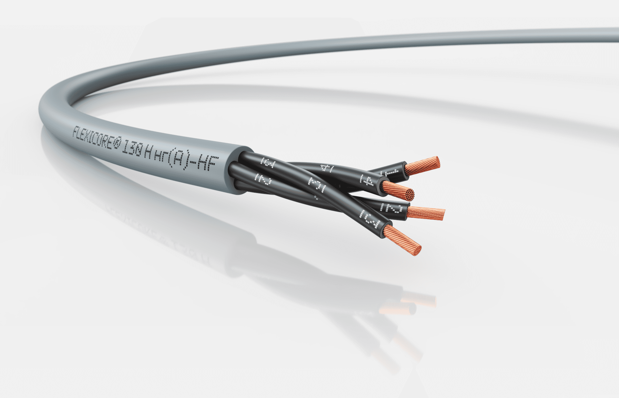 Кабель универсальный FLEXICORE 130 H нг(A)-HF 0,6/1 кВ 4X1,5