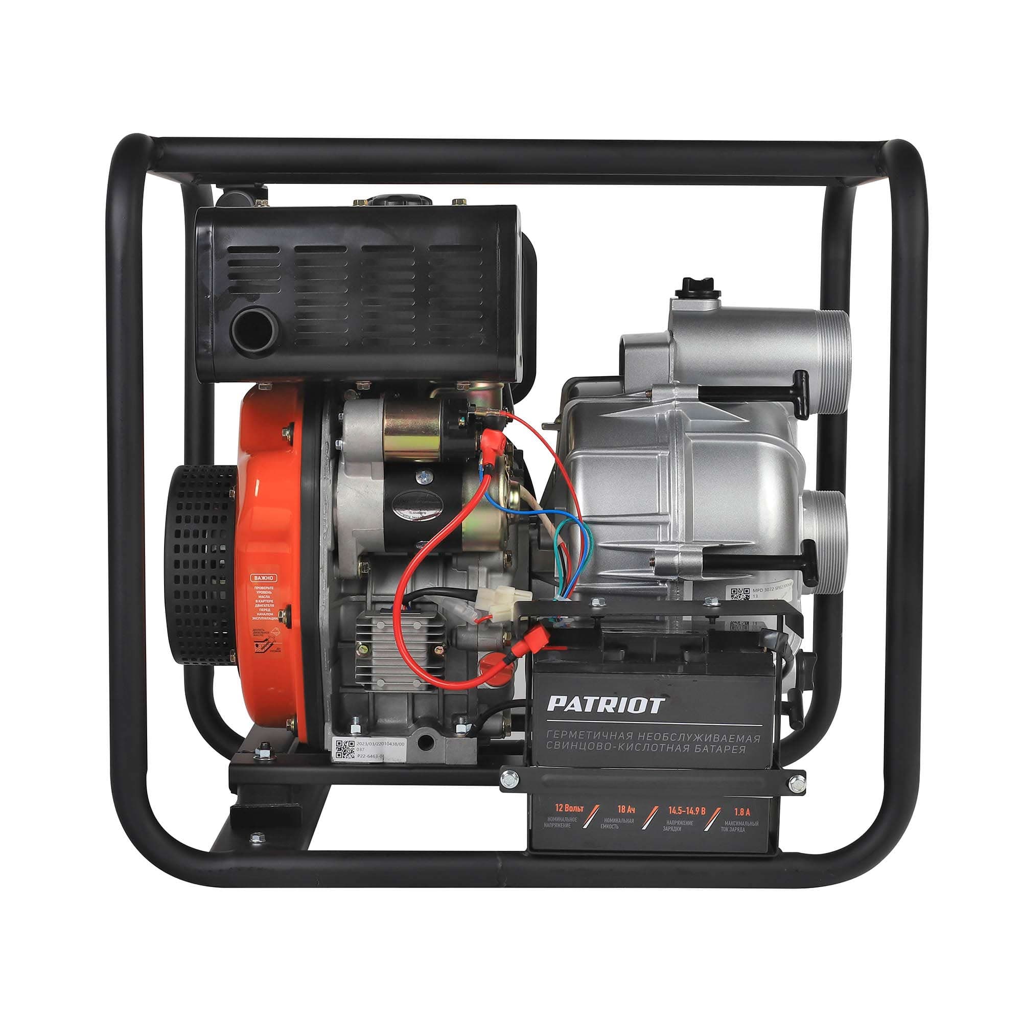 Мотопомпа  MPD 3072 SFE