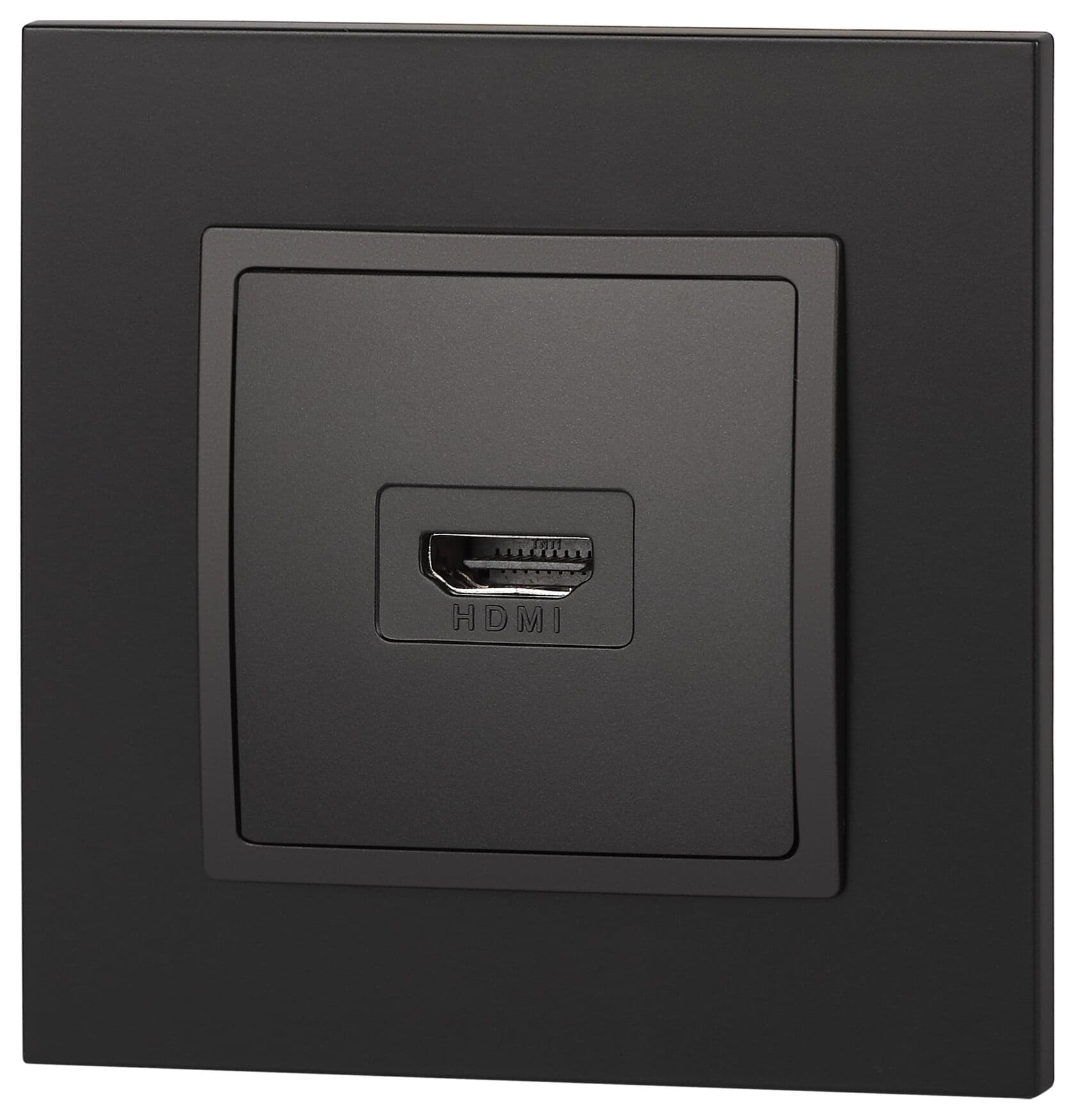 Розетка HDMI, Эра Elegance, антрацит, 14-3114-05