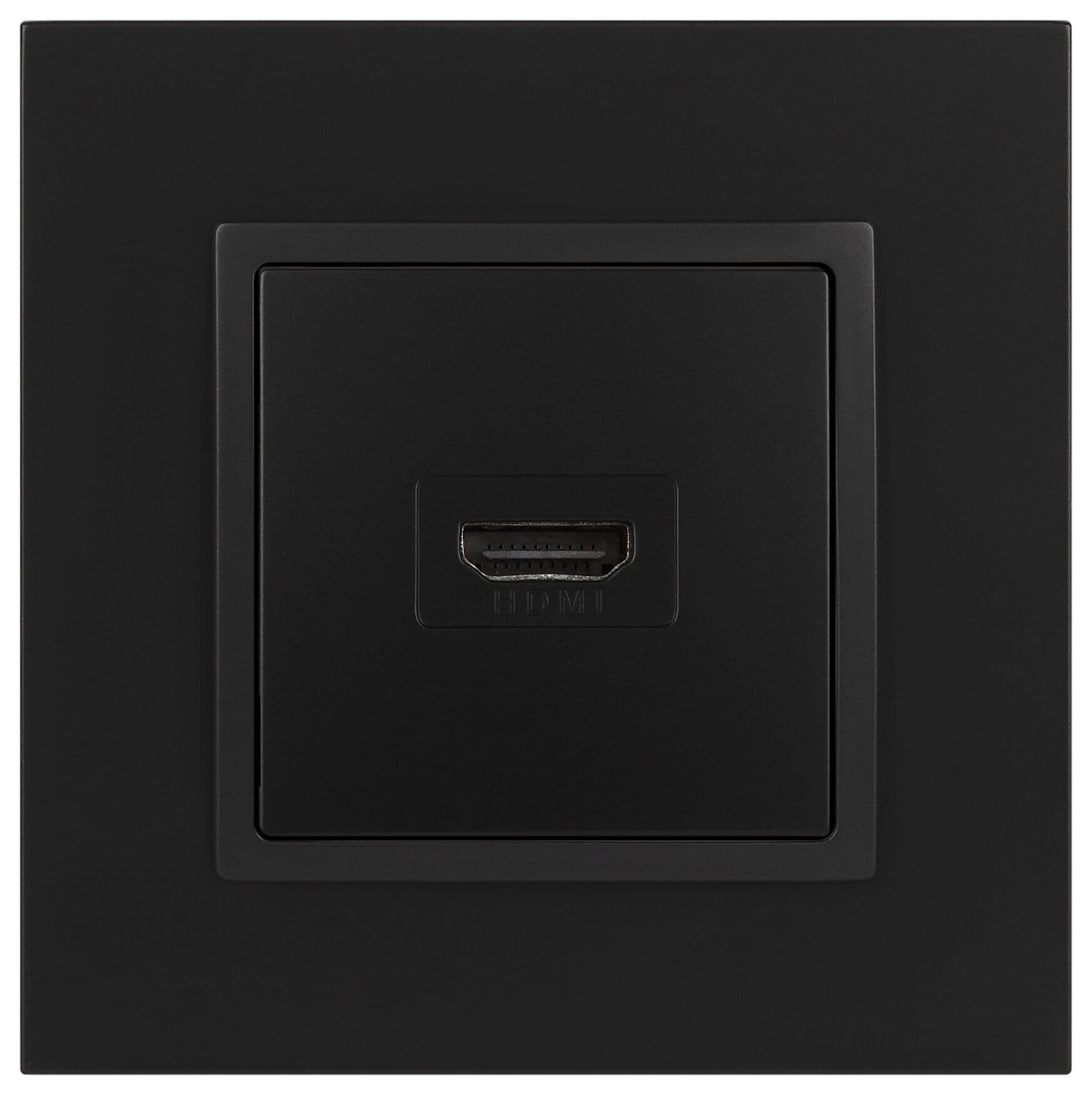 Розетка HDMI, Эра Elegance, антрацит, 14-3114-05