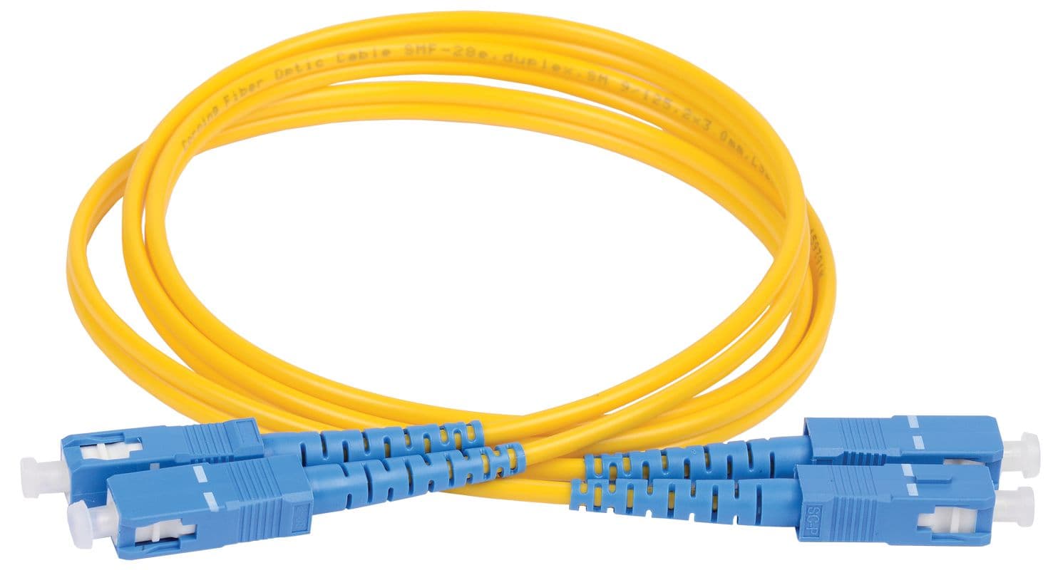Патч-корд оптический 9/125 (OS2) SC/UPC-SC/UPC (Duplex) 100м