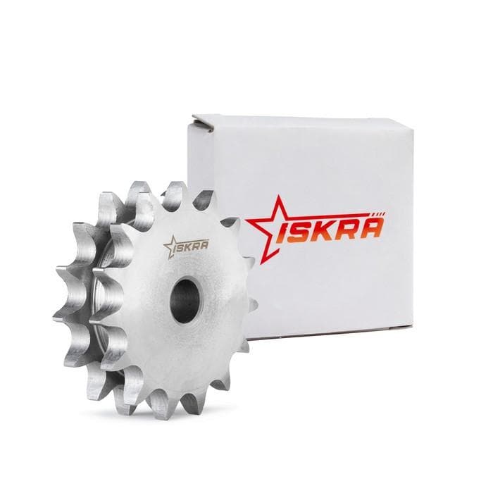 "Звездочка двойная для однорядных цепей: 08B-1, Z=25, 1/2"" x 5/16"" DS09025 (PHS 08B-1DSA25) ISKRA"