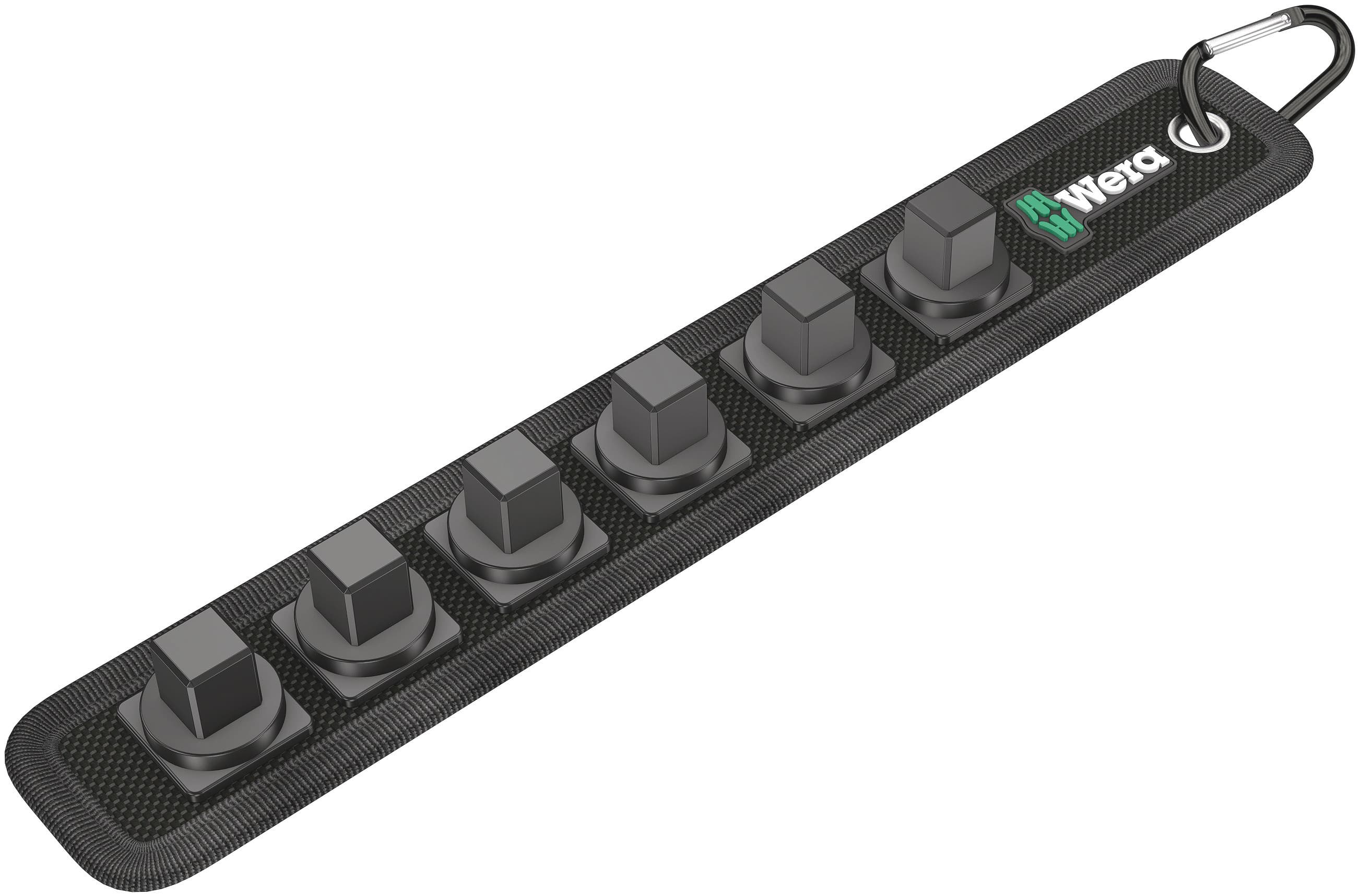 Пояс матерчатый Belt C 0/6 на 6 торцевых головок DR 1/2 пустой комплектация: 1x Belt C (матерчатый) на 6 инструментов неукомплектованный 45X275 мм 1x Набор полосок на липучках 30 200X30 мм