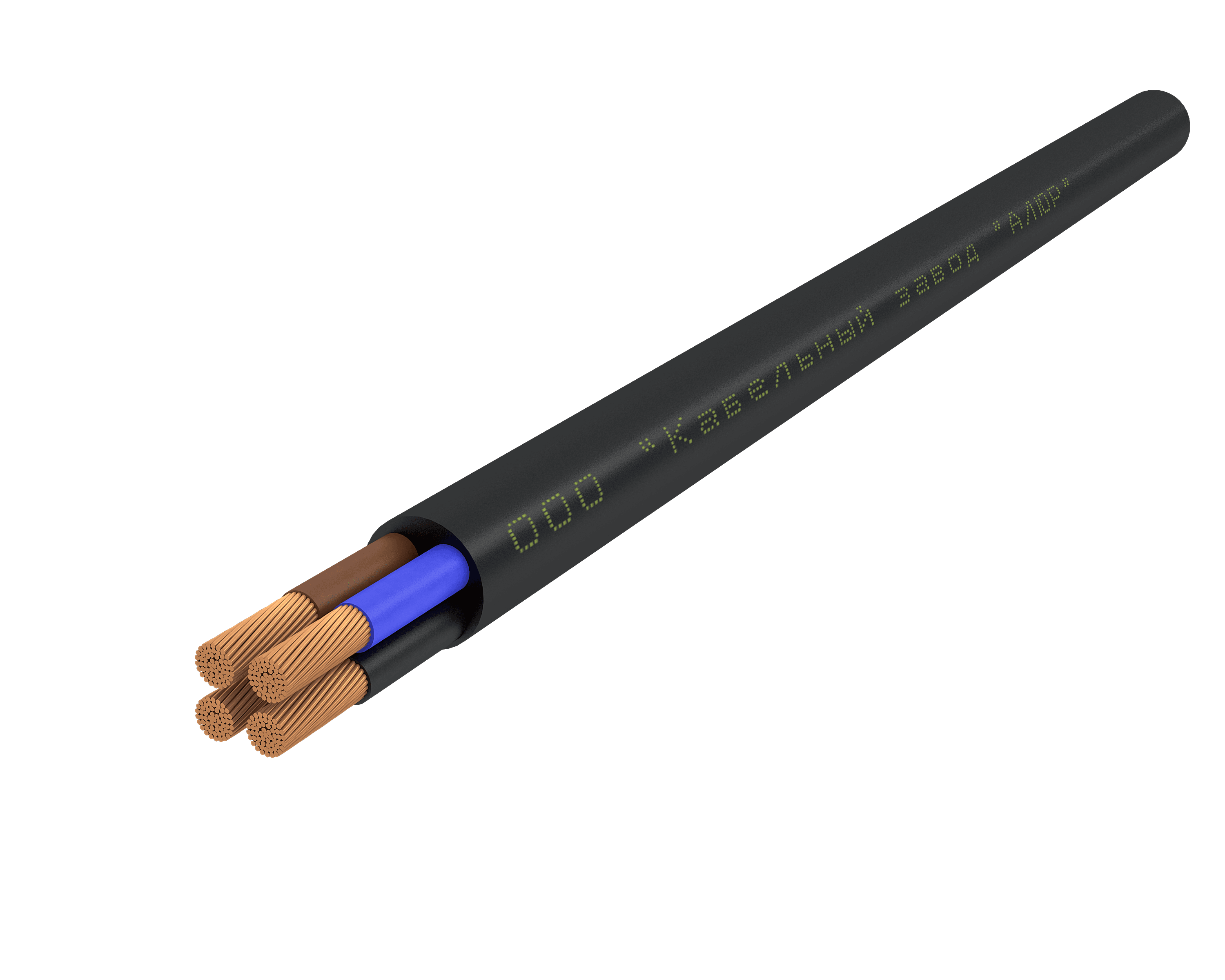 Кабель силовой КГТП-ХЛ 4х1(N)-220/380-3бар
