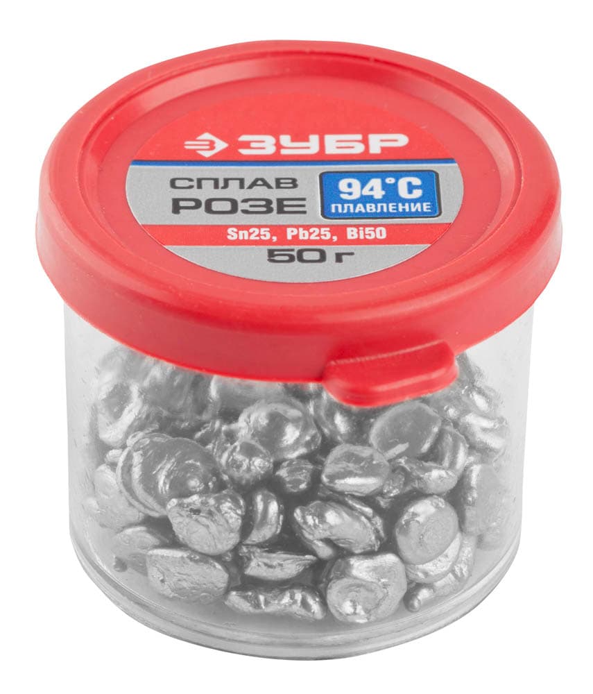 Сплав , РОЗЕ (Sn25,Pb25,Bi50), легкоплавкий в гранулах, 50гр