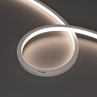 Лента светодиодная герметичная MOONLIGHT-TOP-A140-13x12mm 24V Day4000 (9.6 W/m, IP67, 0,5m, wire x1) (ARL, 140 LED/m)