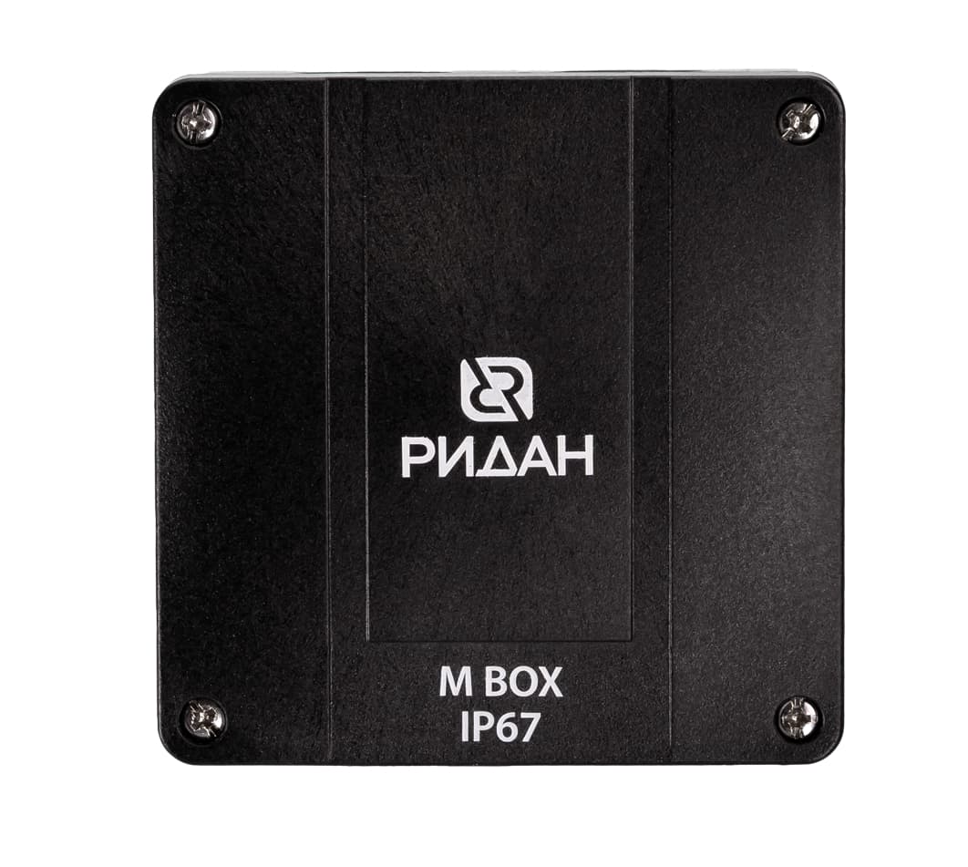 Коробка распределительная RIDAN M BOX 110x110x67, IP67, черная