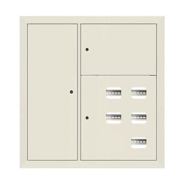 Щит этажный 5 кв. слаботочка слева RAL9002 (1000х950х150) EKF PROxima