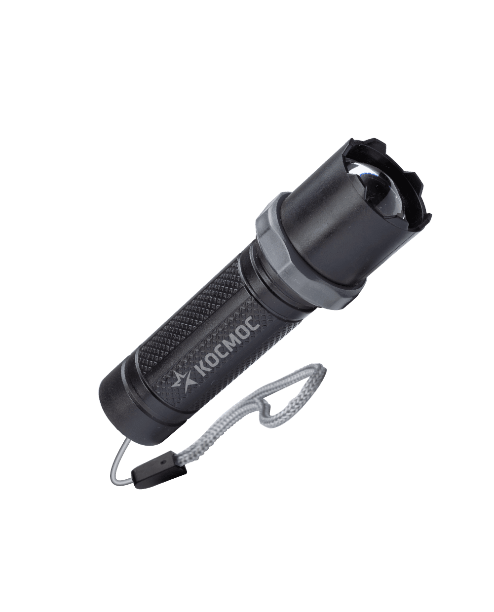 Фонарь ручной аккумуляторныйуляторный 1Вт LED линза зум Li-ion 14500 450mAh ABS-пластик USB-шнур