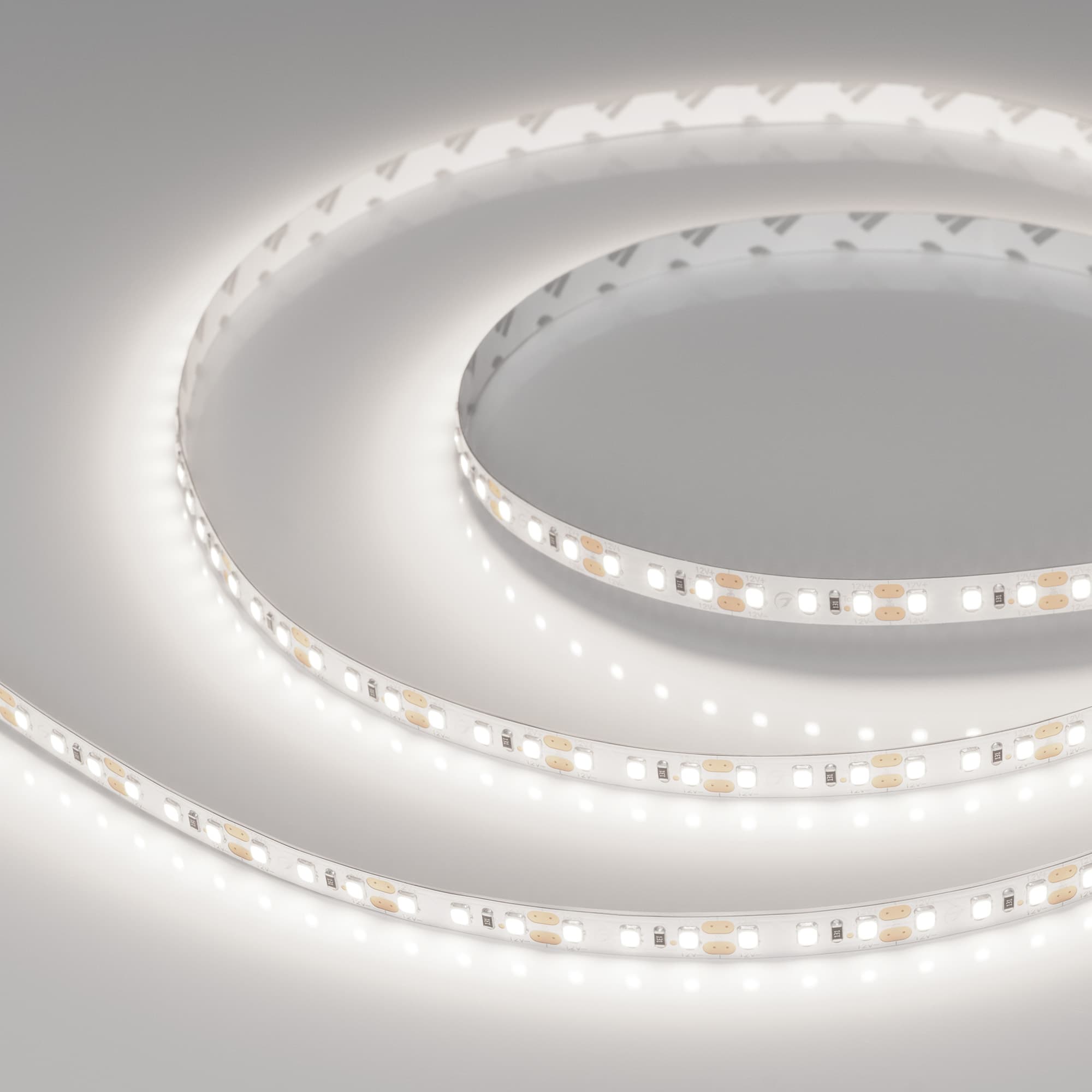 Лента светодиодная 9.6 Вт/м 12В 5000K IP20 120LED/м RT-A120-8-11mm SMD 2835 5 м
