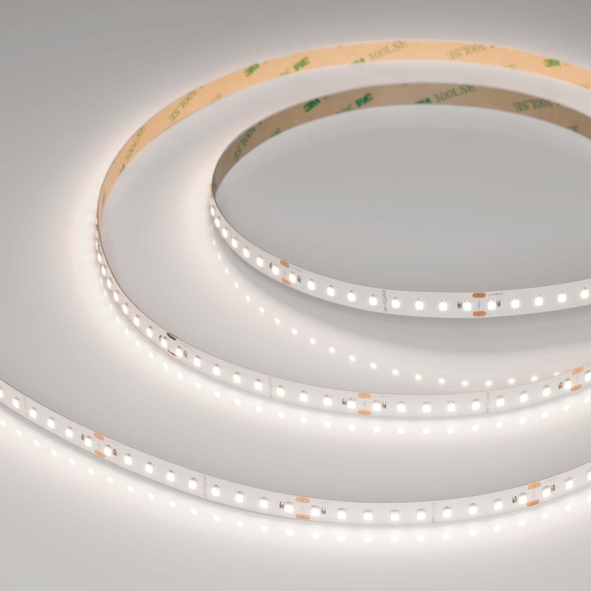 Лента светодиодная 8 Вт/м 24В IP20 4000K 126LED/м UL-A126-10mm  SMD 2835 5 м