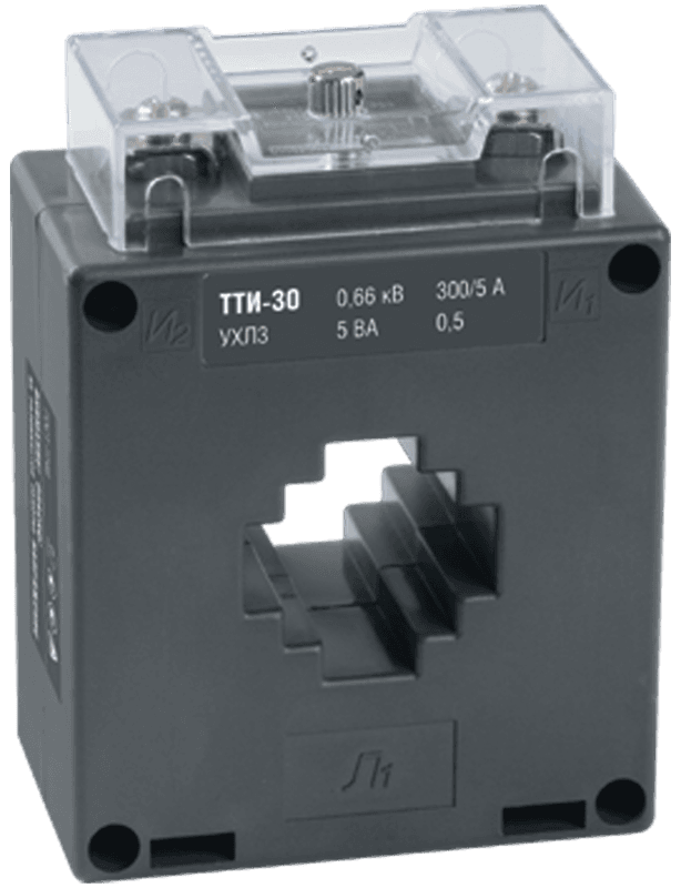 Трансформатор тока ТТИ-30 300/5А 5ВА класс 0,5S МПИ08 IEK