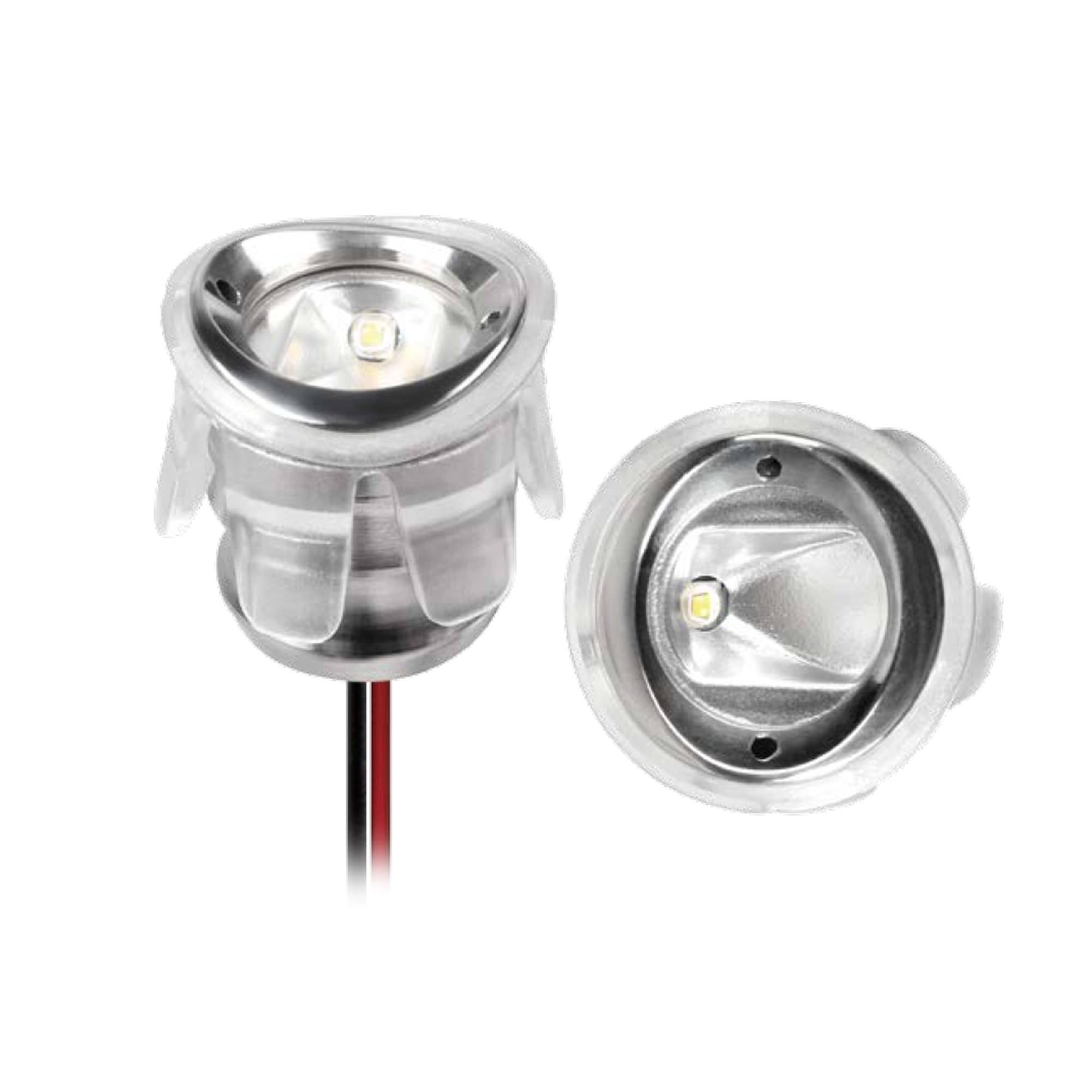 Светильник светодиодный ALT-LODESTAR-HANDRAIL-R27-1.5W Day4000 (SL, 30x60 deg, 12-24V) (ARL, IP67 металл, 3 года)
