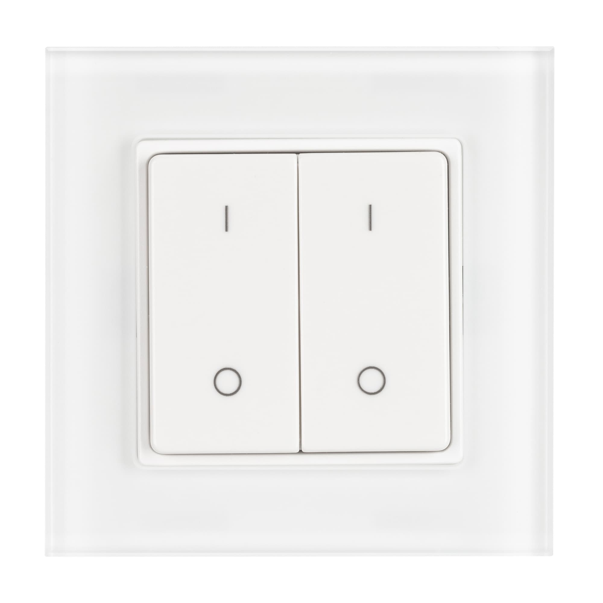 Панель SMART-P47-DIM-G-SUF 3V, 2 зоны, Knob, 2.4G пластик