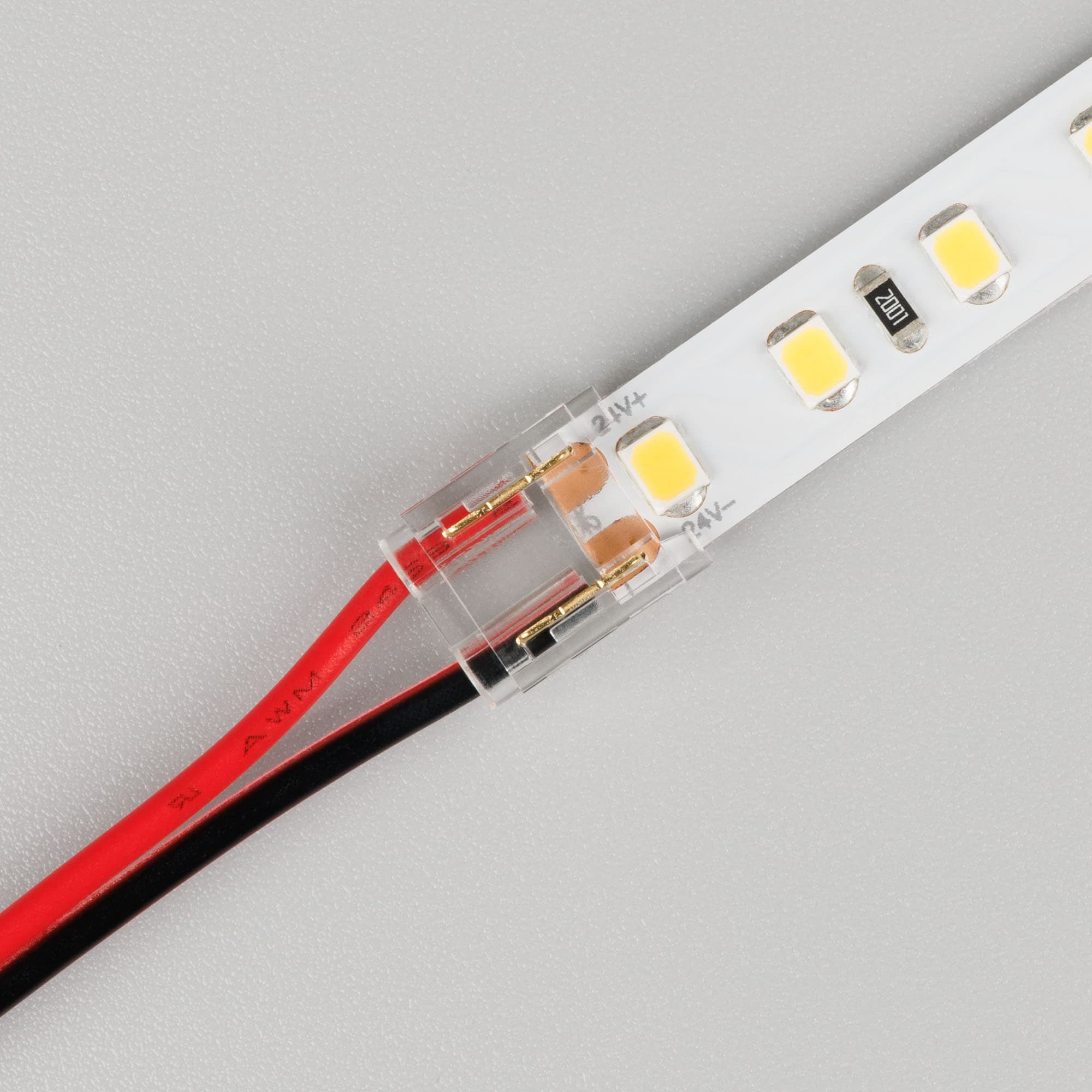 Коннектор FIX-MONO-8mm-2pin-STW (Прозрачный)