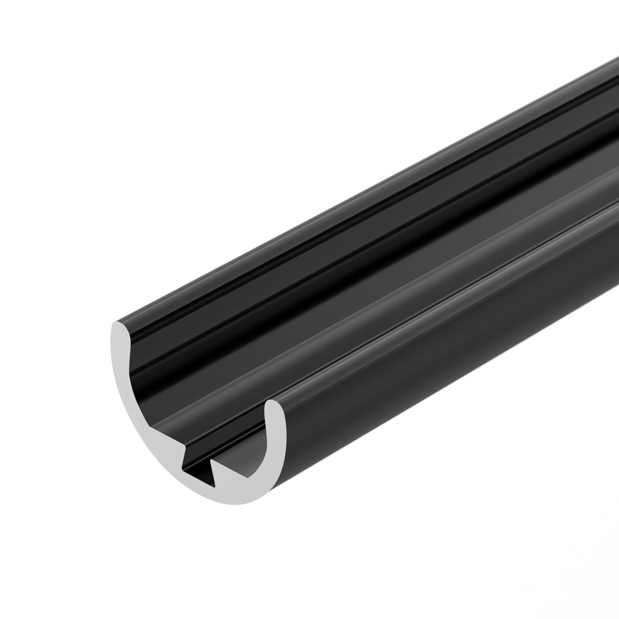 Профиль ROUND-D10.5-2000 ANOD BLACK (Алюминий)