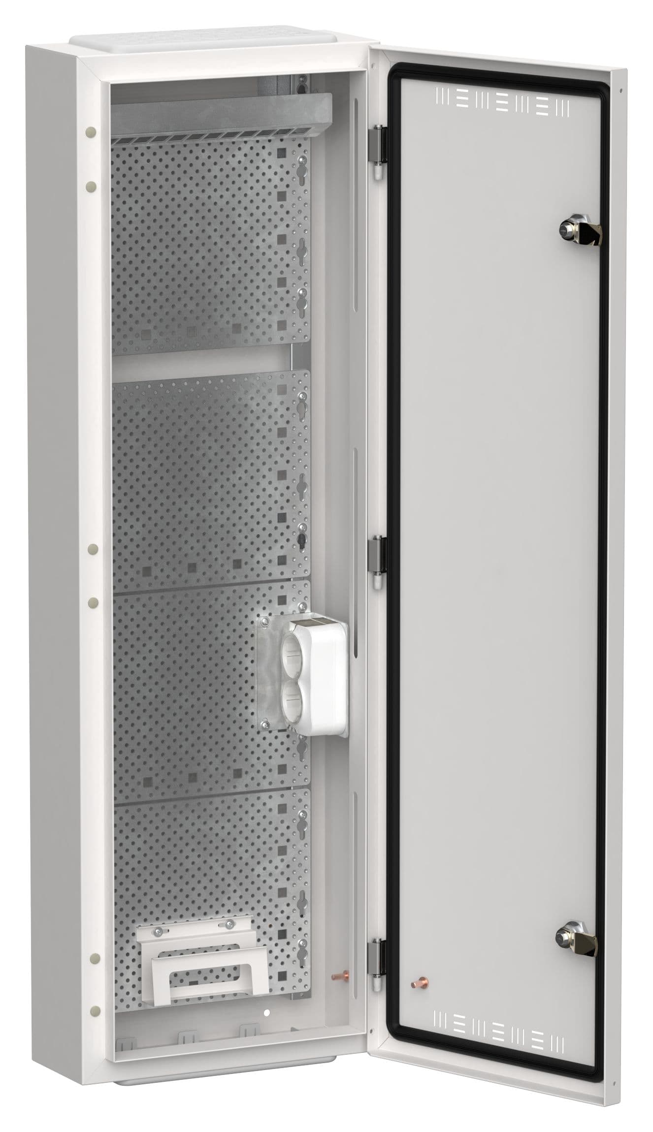 TITAN 5 Корпус мультимедиа ЩРн-72 (1х72) 960х310х140мм IP30 белый IEK
