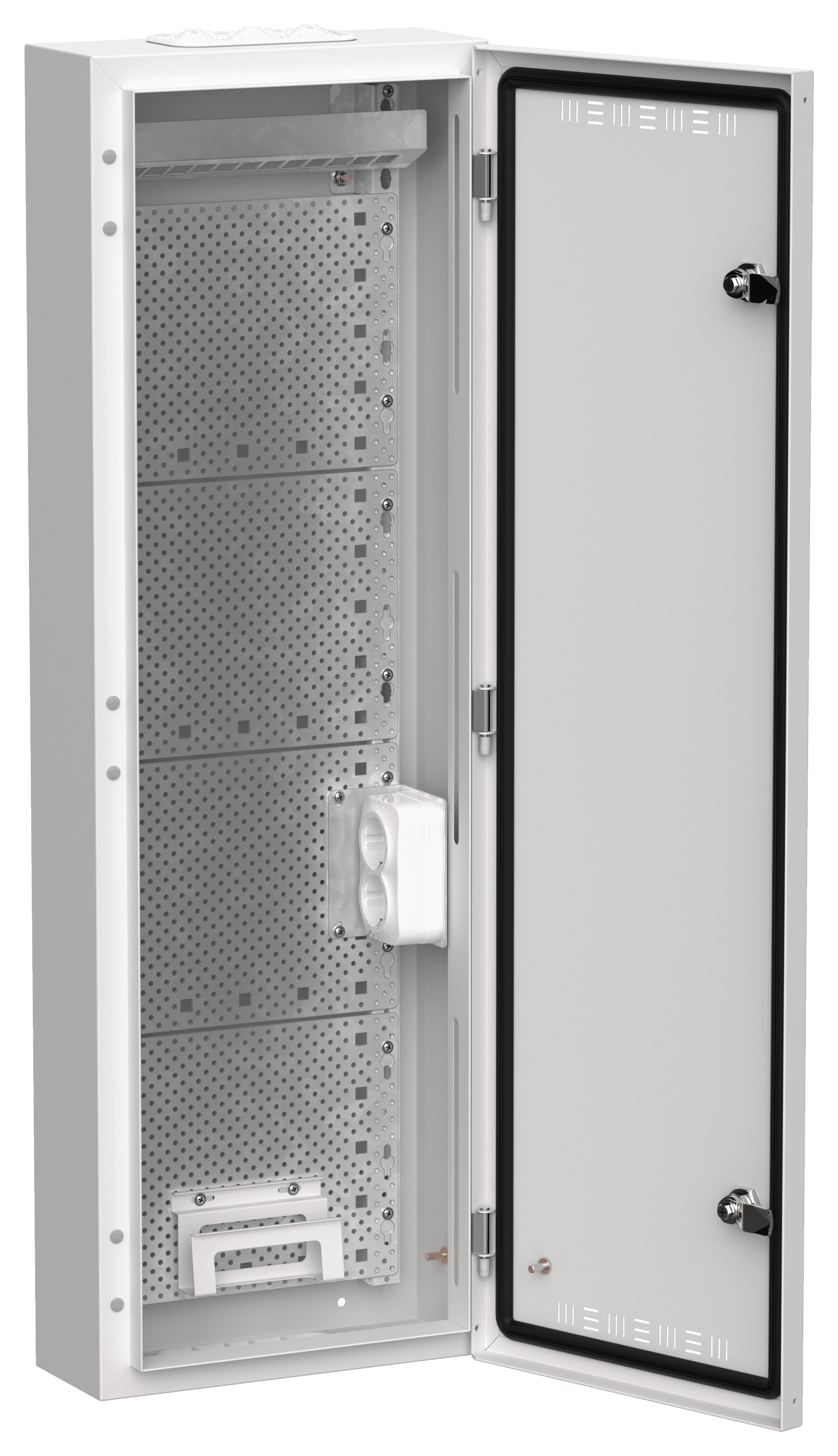 TITAN 5 Корпус мультимедиа ЩРн-72 (1х72) 960х310х140мм IP30 белый IEK