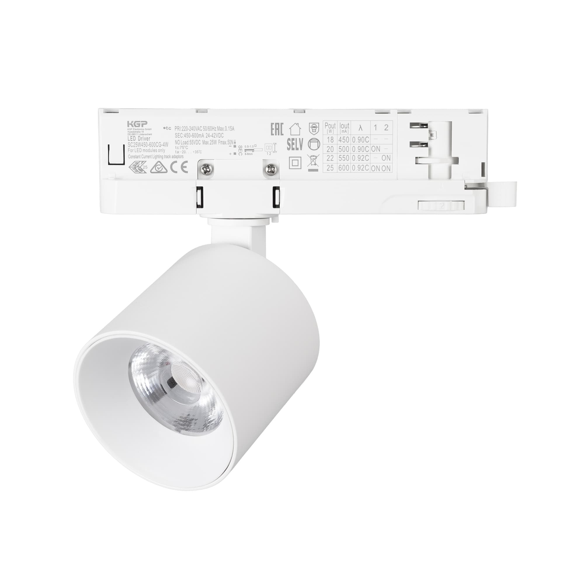 Светильник светодиодный LGD-DYKE-4TR-R75-16W Warm3000 (WH, 20 deg, 230V) (ARL, IP20 Металл, 5 лет)