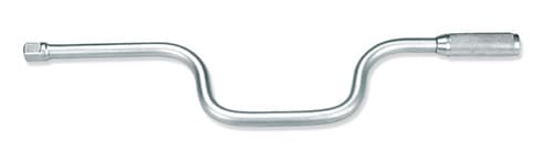 Вороток коленчатый 1/2''DR, 412 мм