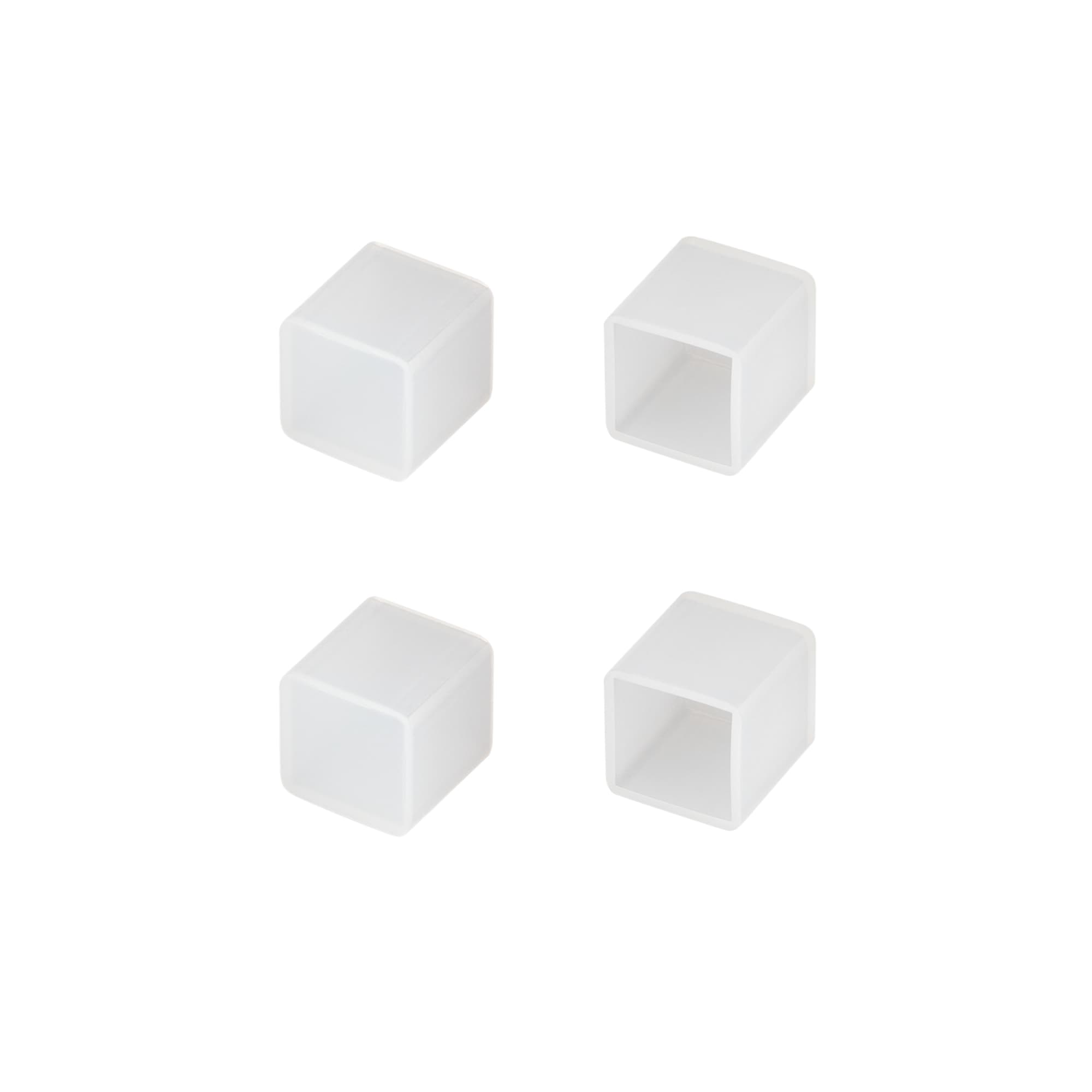 Заглушка WPH-FLEX-1212-TOP WHITE глухая (пластик)