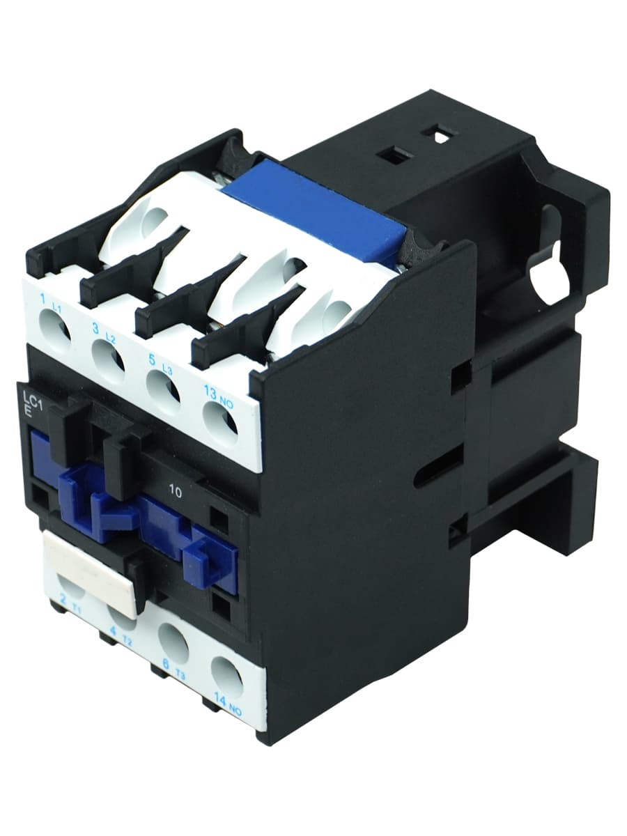 Контактор электромагнитный LC1E3801F5, 3Р, 38А, 1НЗ, 110В/50Гц, (ЭТ)