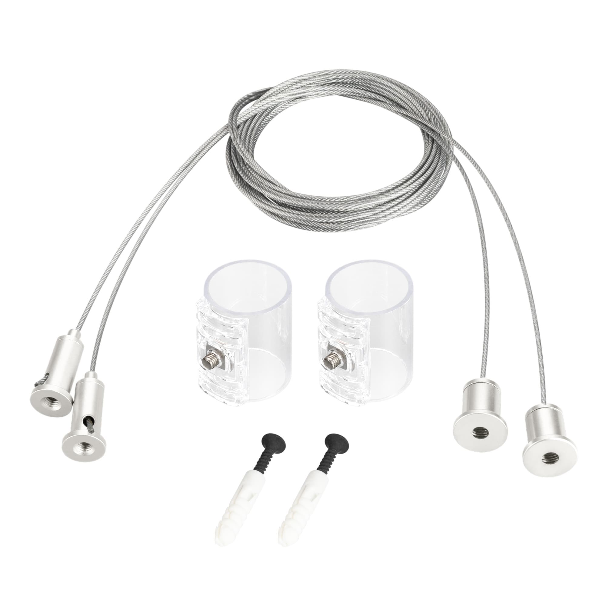 Подвес MOONLIGHT-HR-LIFT-SIDE-VR-D25-0080 White, металл