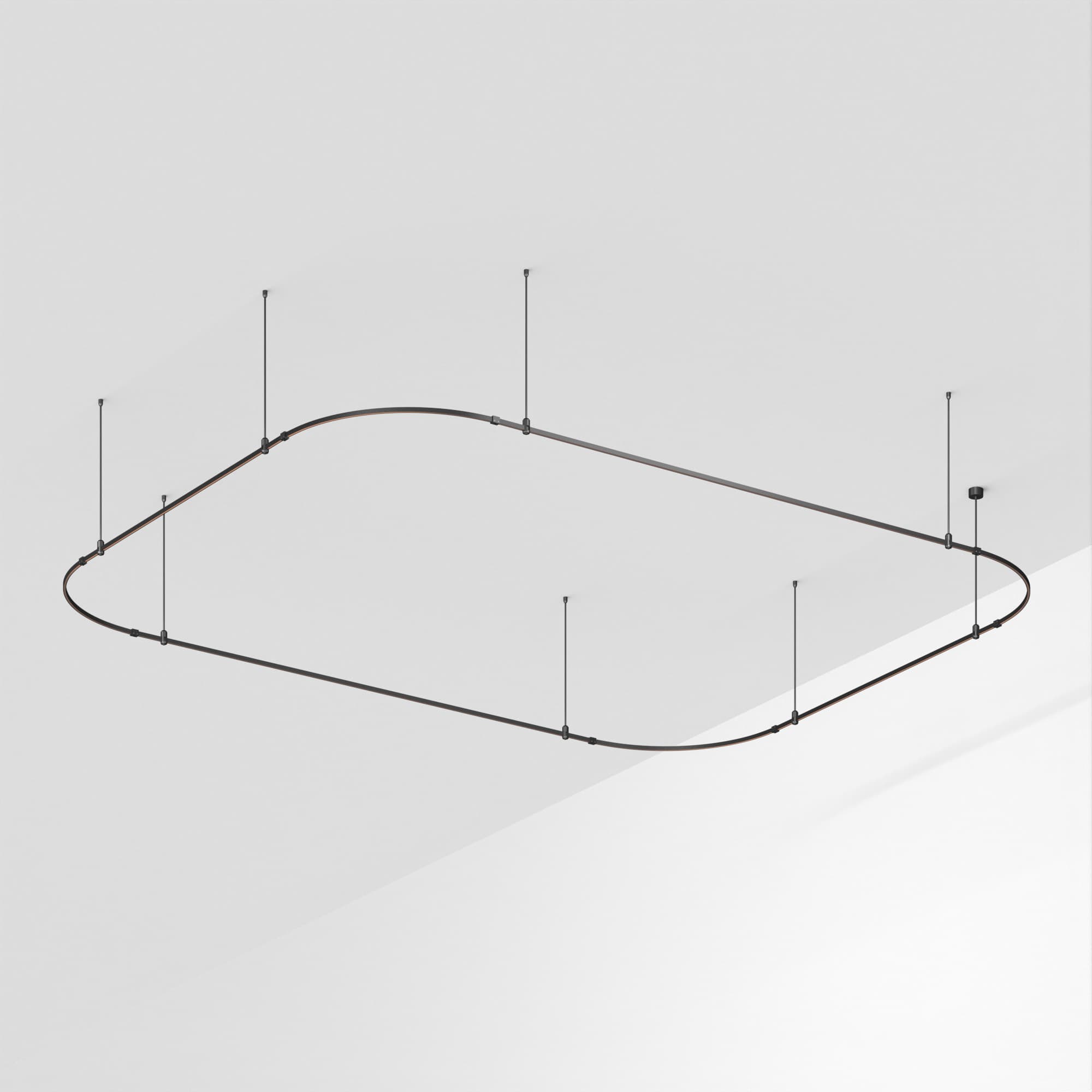Трек ART-APRIORI-RECTANGLE-SOFT-ROD-800-4500x3500 (BK) (ARL, IP20 металл, 3 года)