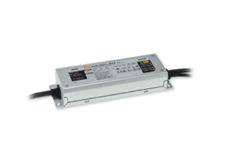 Источник питания AC-DC, 200Вт, вход 100…305В AC, 47…63Гц/142…431В DC, выход 27…56В/3500мА, рег. вых 1750…5550мА, изоляция 3750В AC, в корпусе 199х63х35.5мм, -40…+90°С, DALI-2 димминг