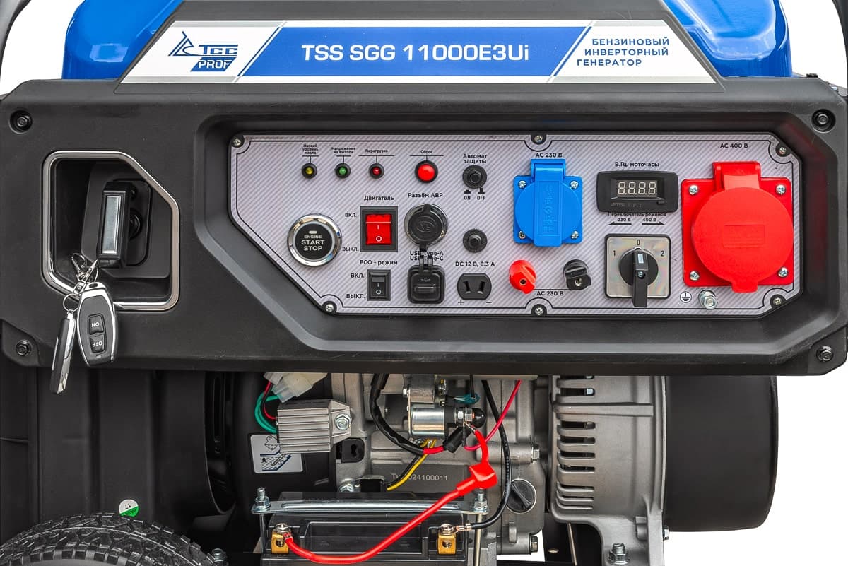 Генератор бензиновый инверторный SGG 11000E3Ui