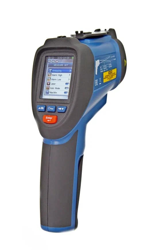Пирометр профессиональный со встроенной камерой DT-9860