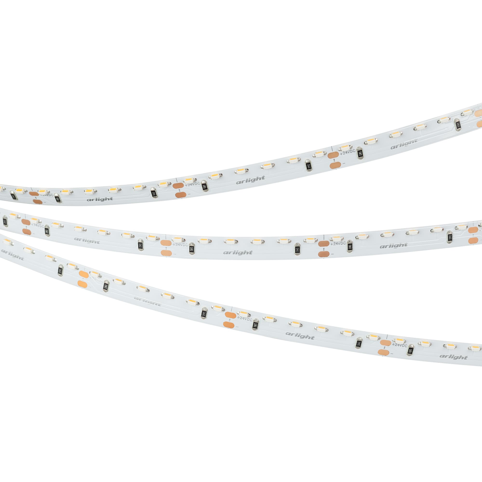 Лента светодиодная 9,6 Вт/м 24В IP20 4000K 120LED/м RS-S120-8mm SMD 3014 5 м