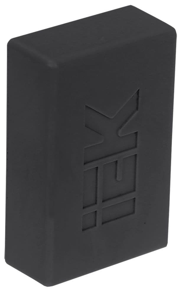 ELECOR Заглушка КМЗ 25х16 черный (4шт/компл)