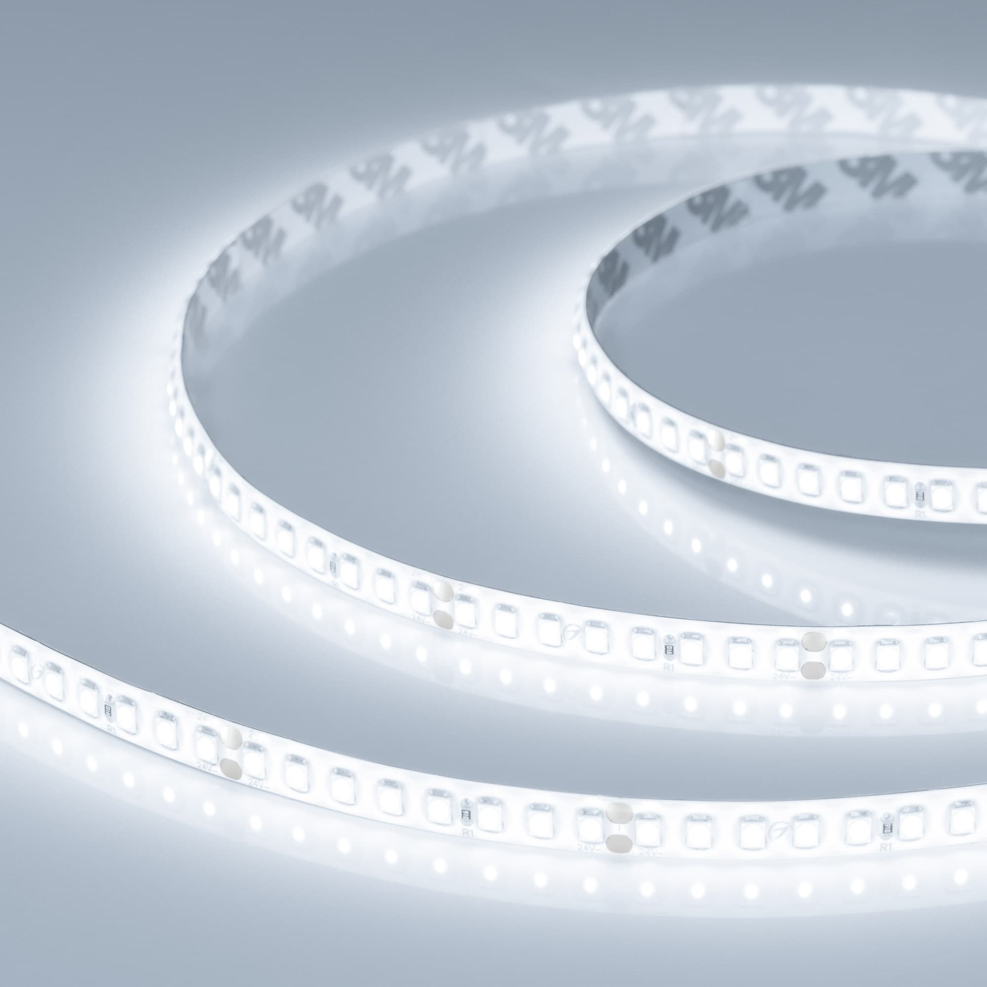 Лента светодиодная 12 Вт/м 24В IP65 6000K 160LED/м UL/RTW-A160-8mm SMD 2835 5 м