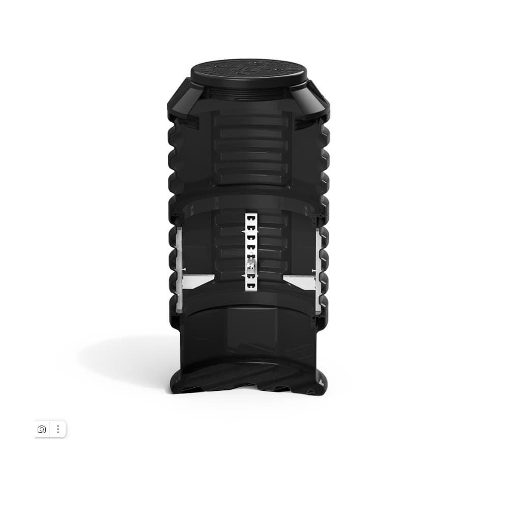 Колодец пластиковый КН-780 с крышкой D560 мм высота 2100 мм