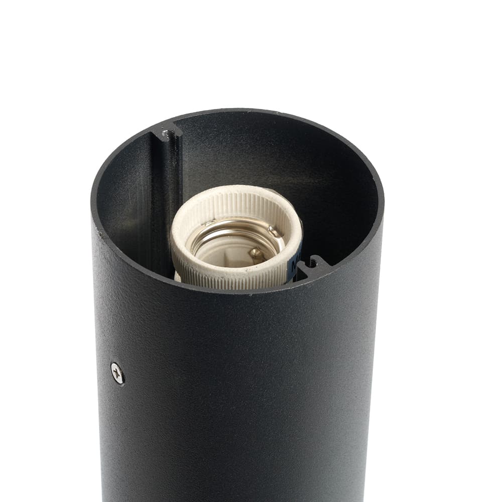 Светильник НТУ-60w столб Е27 IP54 черный
