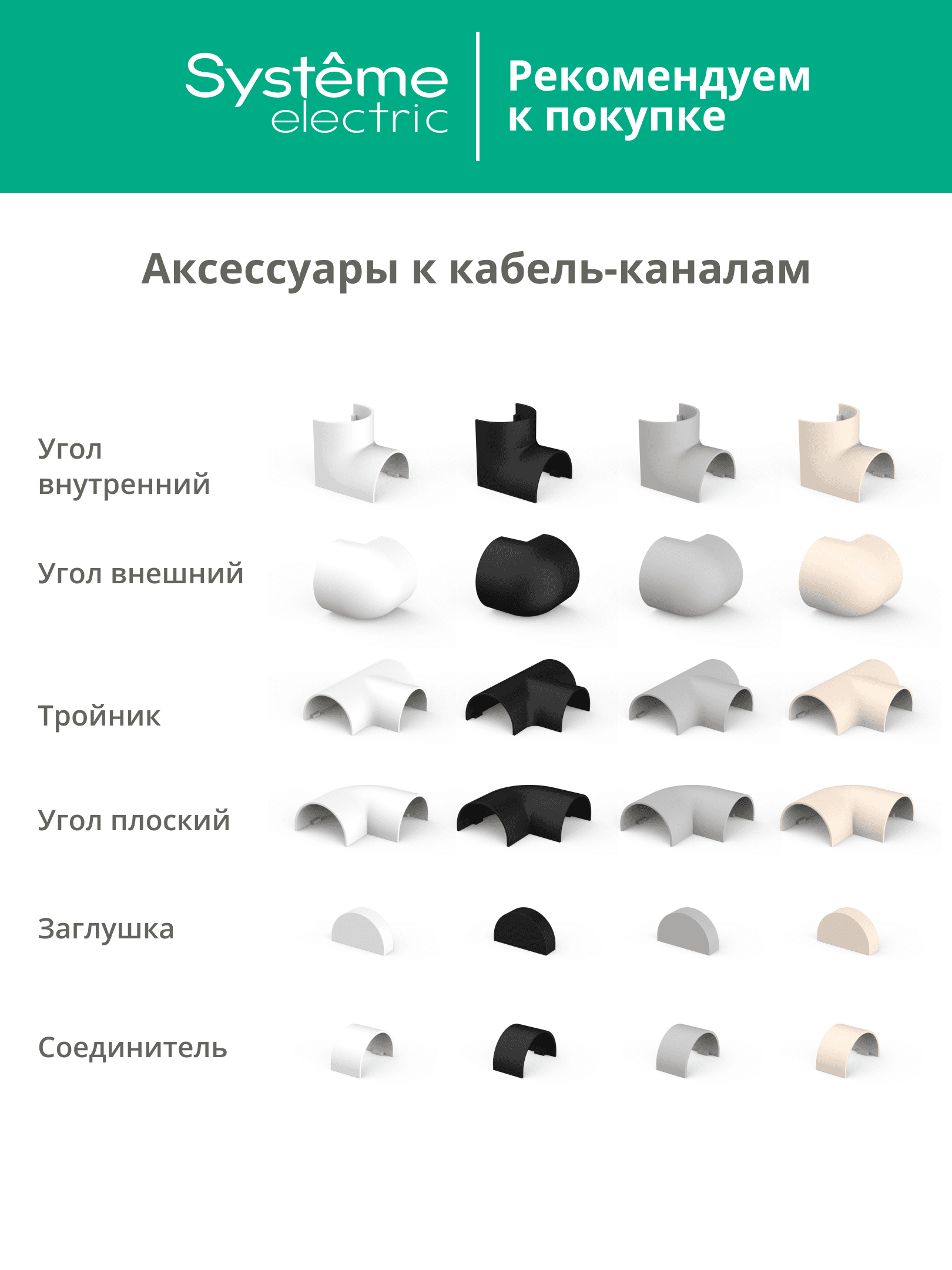 Кабель-канал MultiSet 20x12х2000 мм арочной формы ПВХ Кремовый