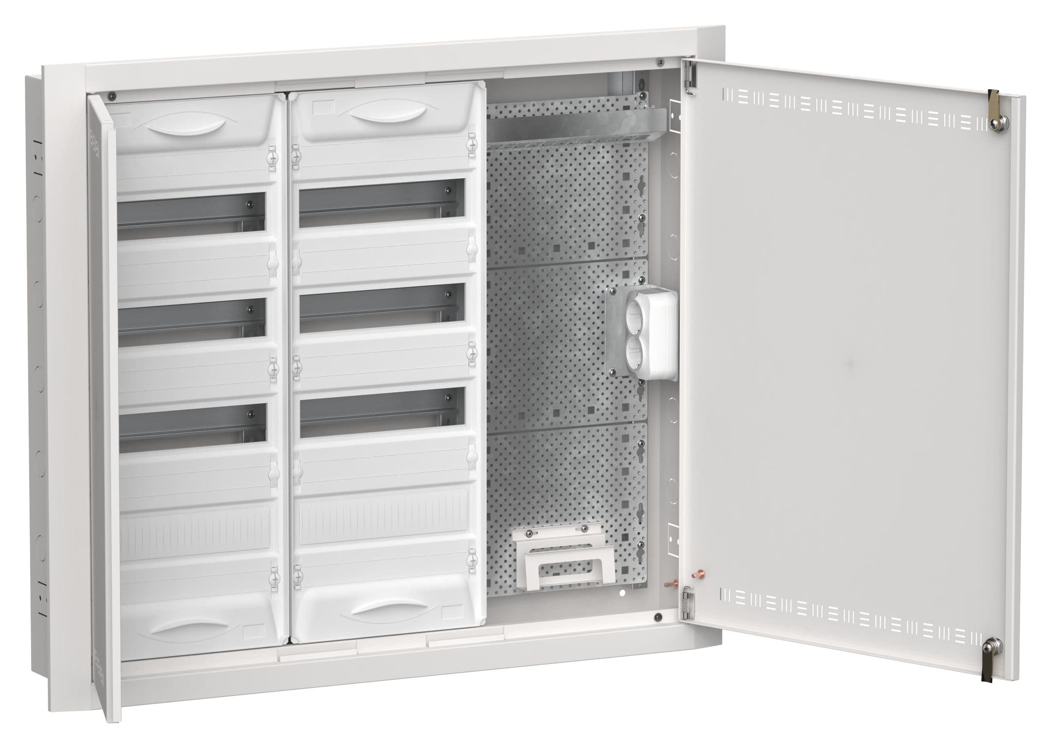 TITAN 5 Корпус комбинированный ЩРв-96 (3х48) белый IEK