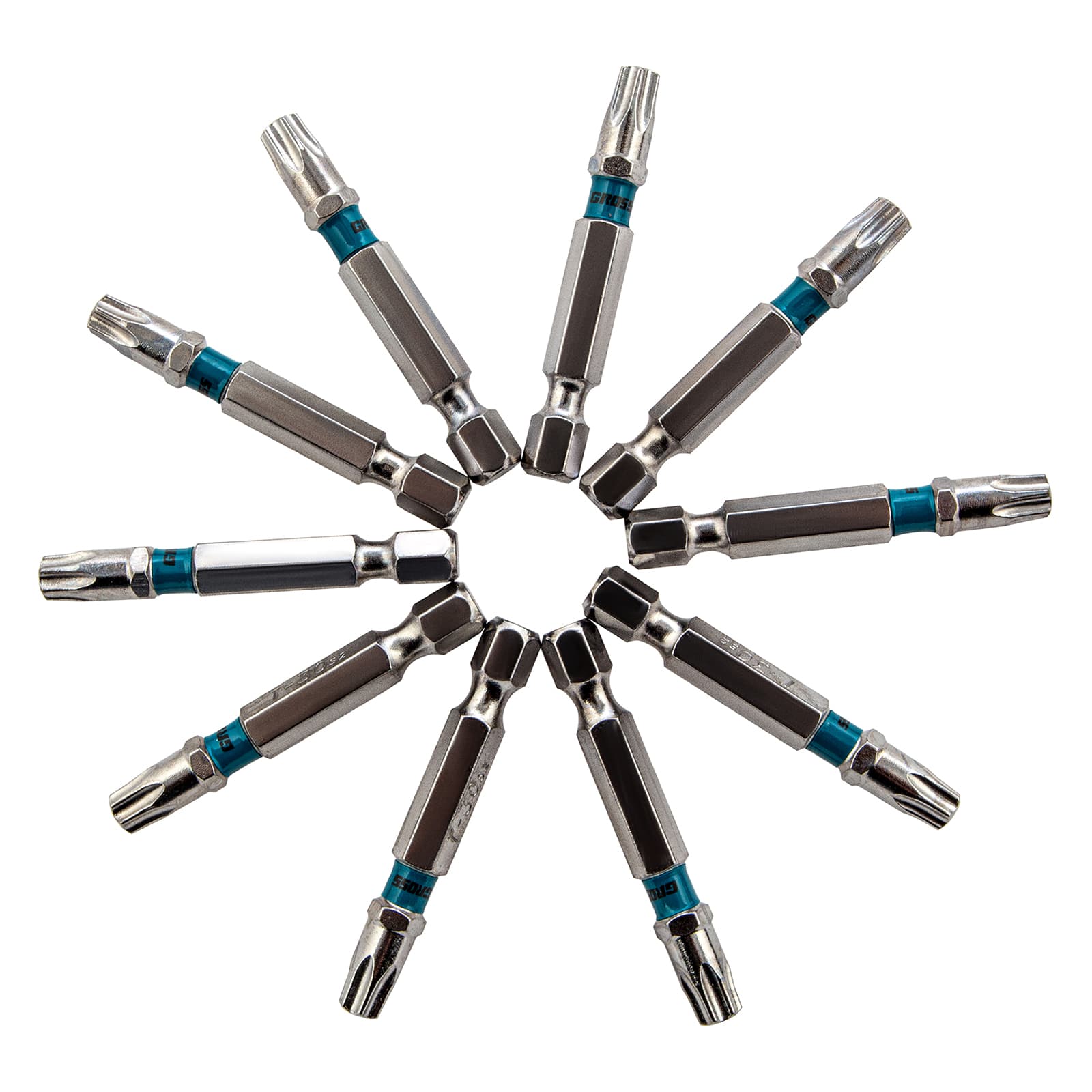 Набор бит TORX 30х50, сталь S2, 10 шт.