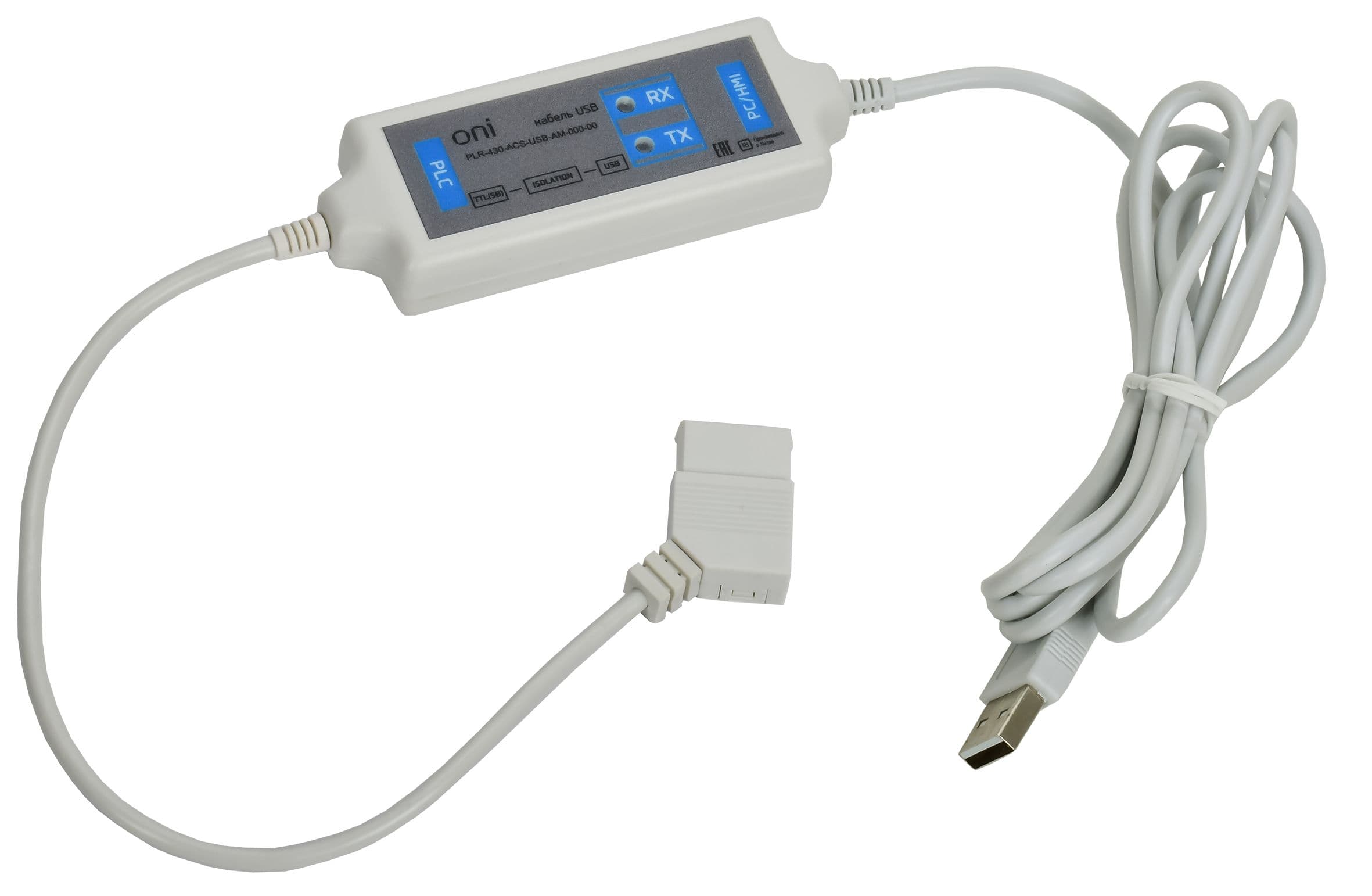 ПЛК 430 Кабель USB разъём тип А папа ONI