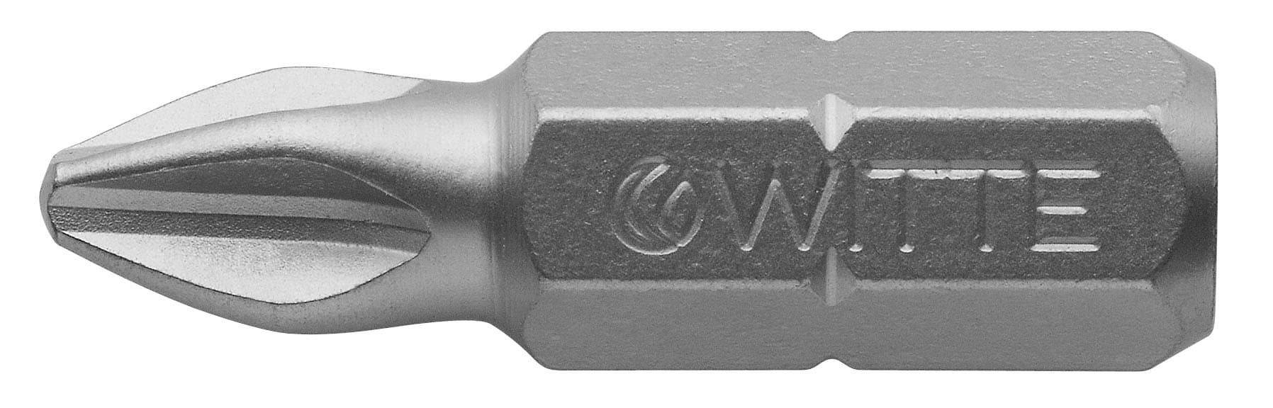 Бита PH2X25 мм 1/4'' C6.3 STAINLESS по нержавейке