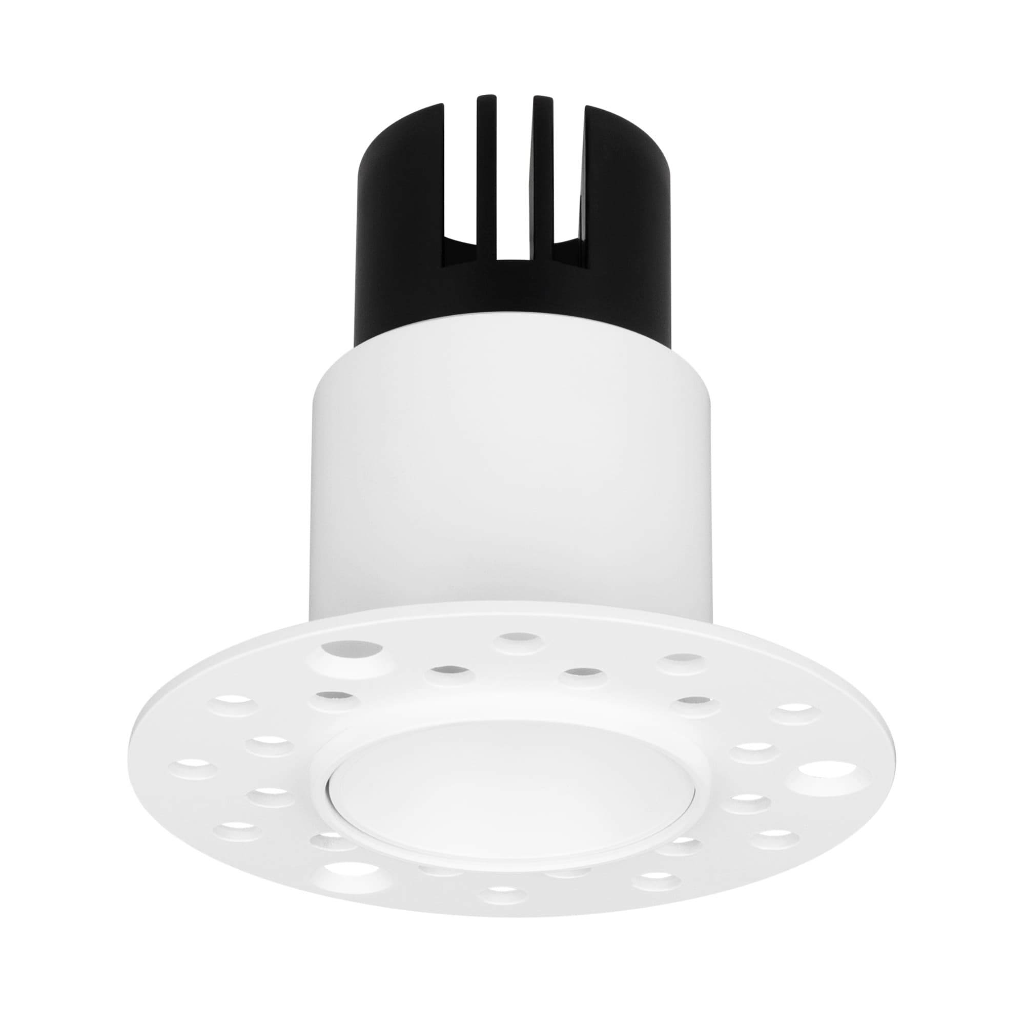 Светильник MS-INVISIO-TRIMLESS-R45-10W Warm3000 WH-WH, 36 deg, 230V, IP54, Металл, 5 лет