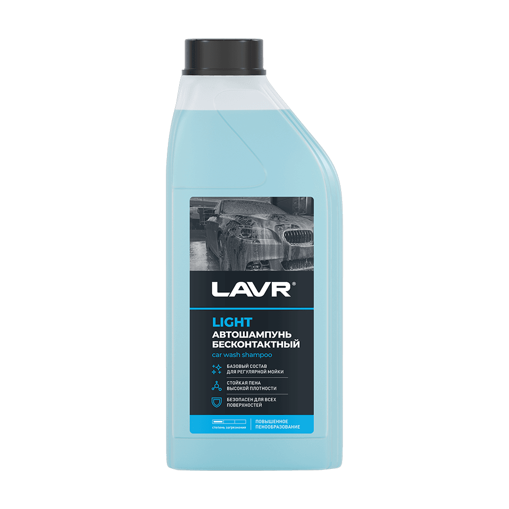 LAVR Автошампунь для бесконтактной мойки Light, 1 л